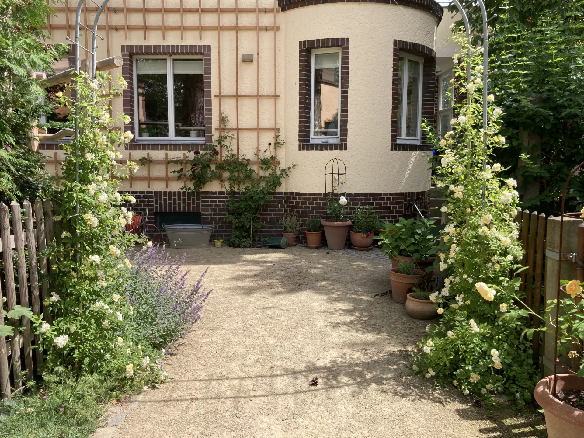 Wassergebundene Wegedecke